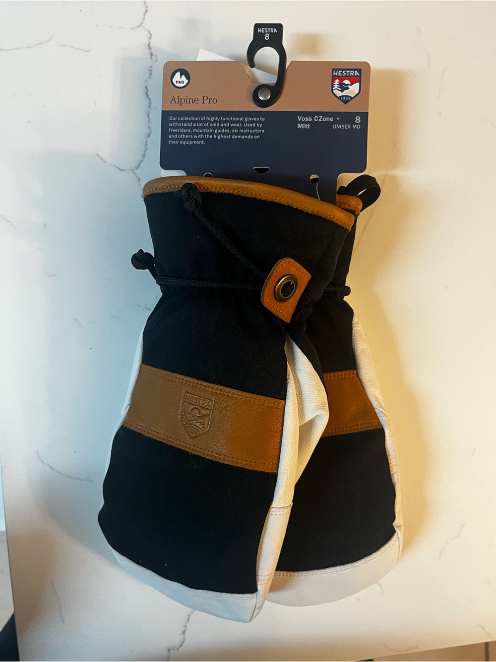 Women's Hestra Voss CZone Waterproof Ski Mittens- size 8- New with tags - Picture 5 of 6
